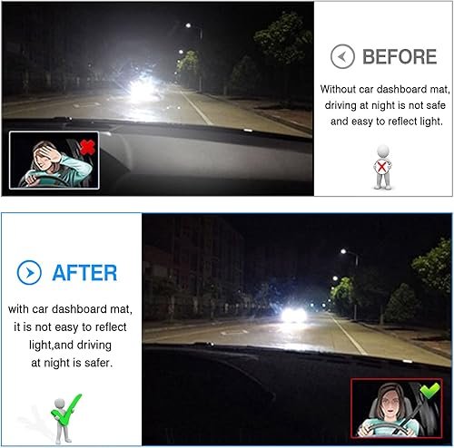 Miniatura 7 de Autorder Cubierta de gamuza antideslizante para tablero de Chevrolet Silverado C1500 C2500 C3500 K1500 K2500 K3500 1997 1998 1998