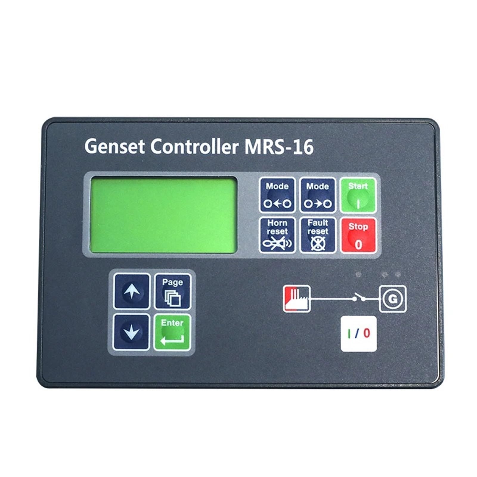 Jdilfunu Mrs16 Auto Start Control Panel Mrs10 Generator Electric Controller Mrs11 1Pcs(Mrs16)