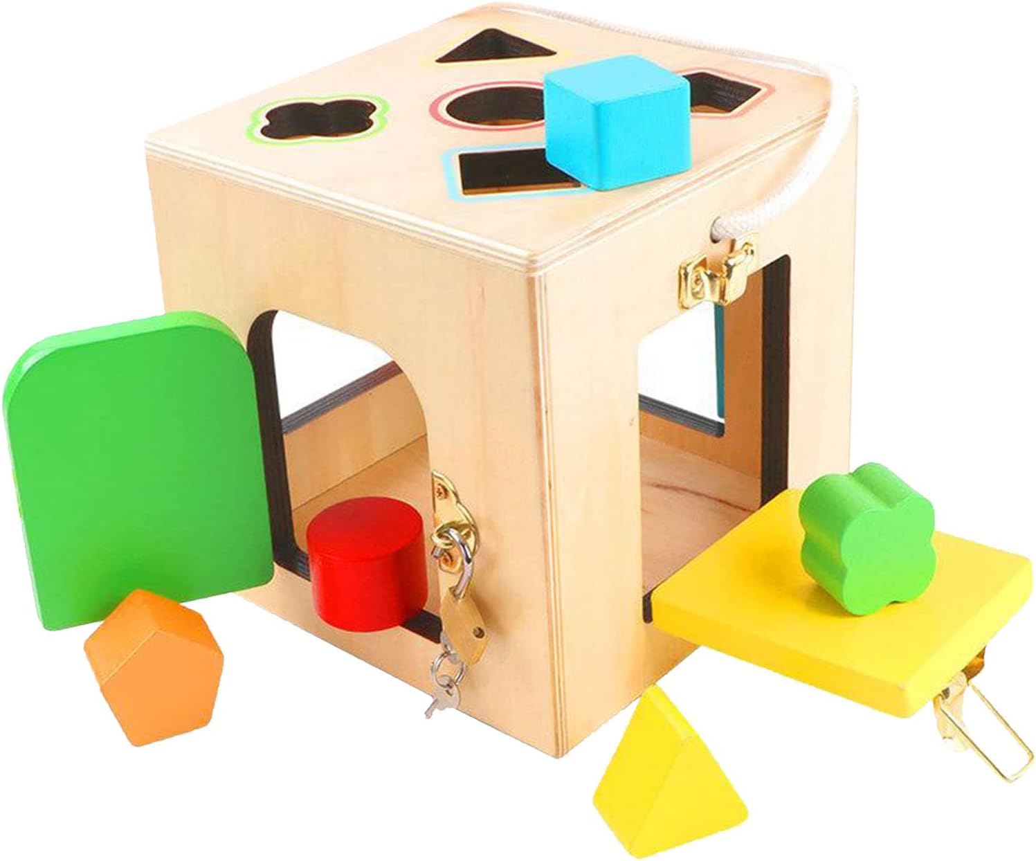 引出物 Sharprepublic 幼児教育木製ロックラッチボックス幼稚園キッズ早期開発 引出物 Sharprepublic 幼児教育木製ロックラッチボックス幼稚園キッズ早期開発