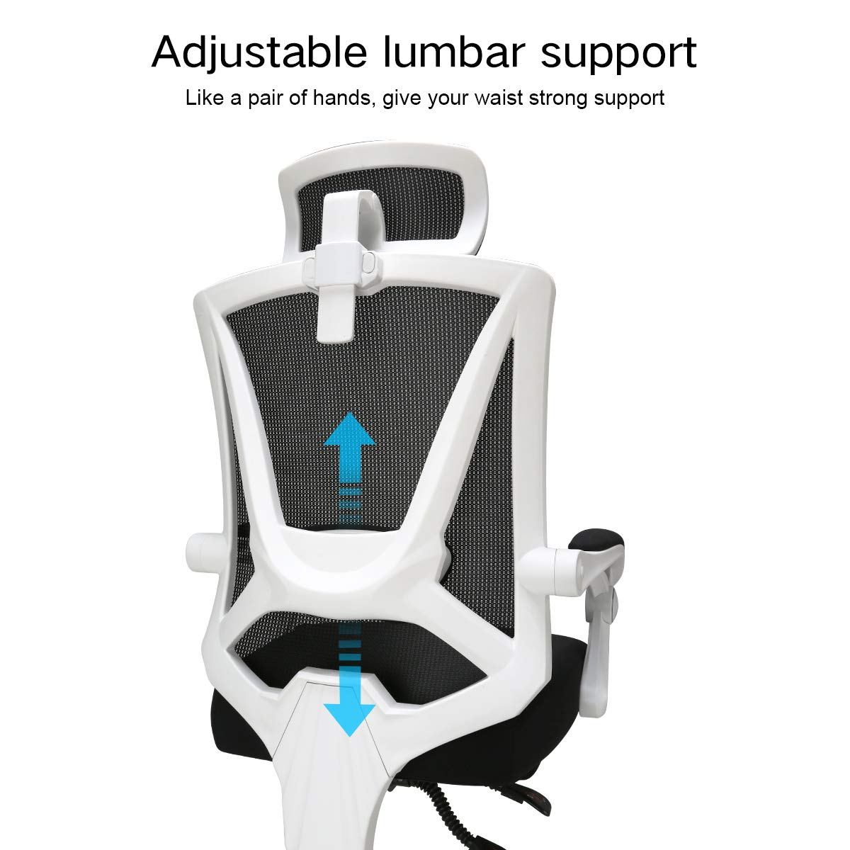 Hbada Reclining Office Desk Chair Adjustable High Back Ergonomic