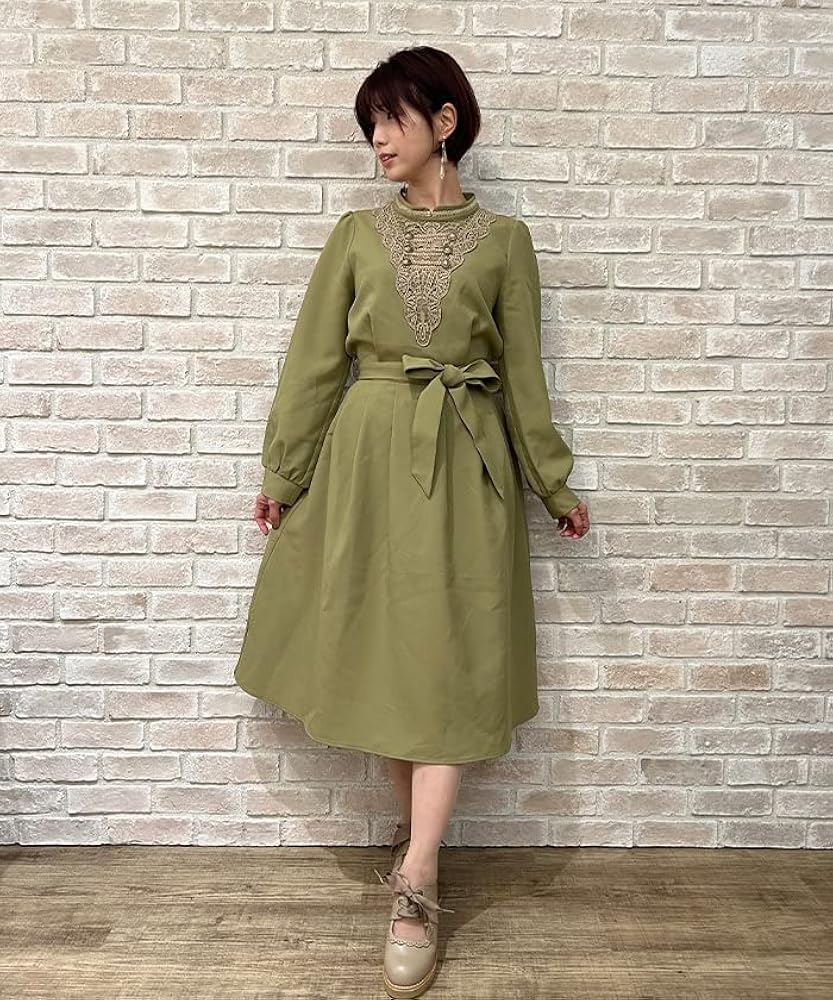 ozz oneste ナポレオン風フリルワンピース OZZ ON ONESTE croceオッズオンパーカーパンツナポレオン