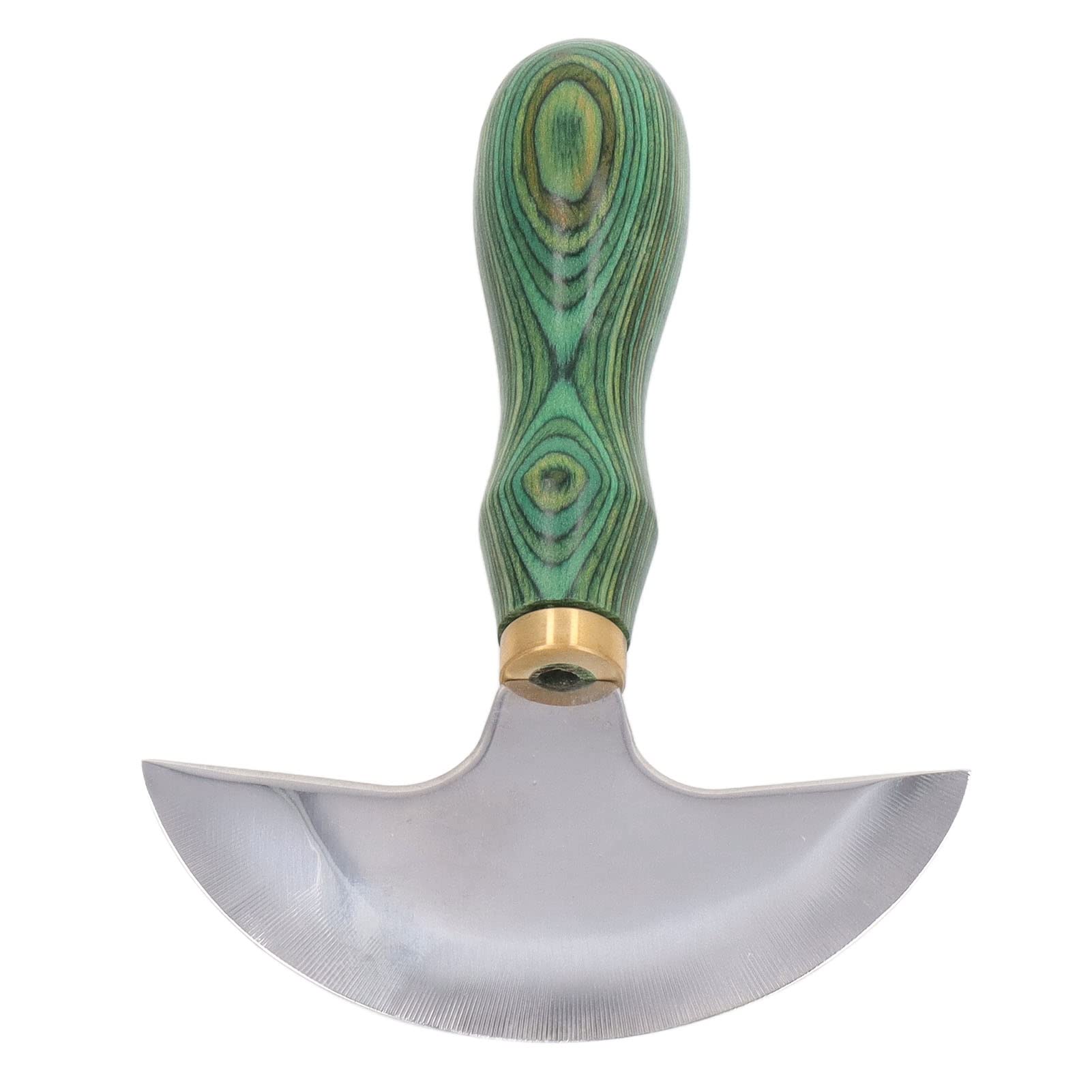 HEEPDD Cuchillo de Cabeza Redonda, Cuchillo de Trabajo de Cuero, Cabeza Redonda, Resistente y Duradero para Manualidades