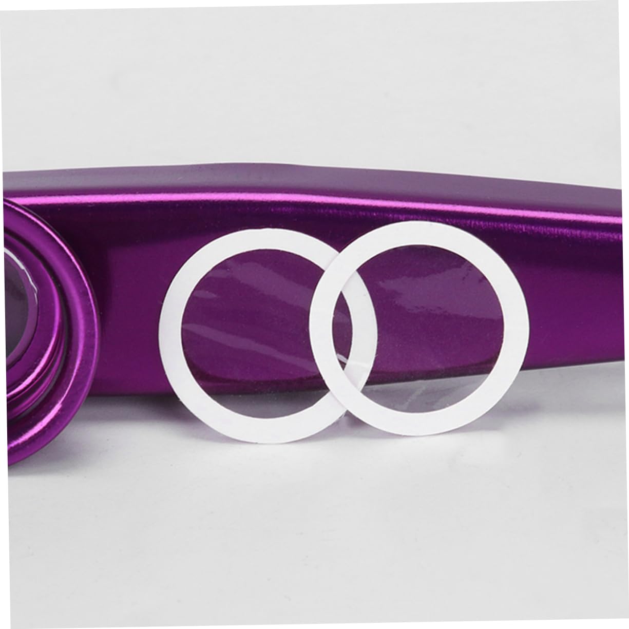 Vaguelly 10Pcs Dimo ​​Kazoo Filme Filmy Drewniane Kazoo Film Kazoo Flute Skin Membrany Kazoo Film Film Majo