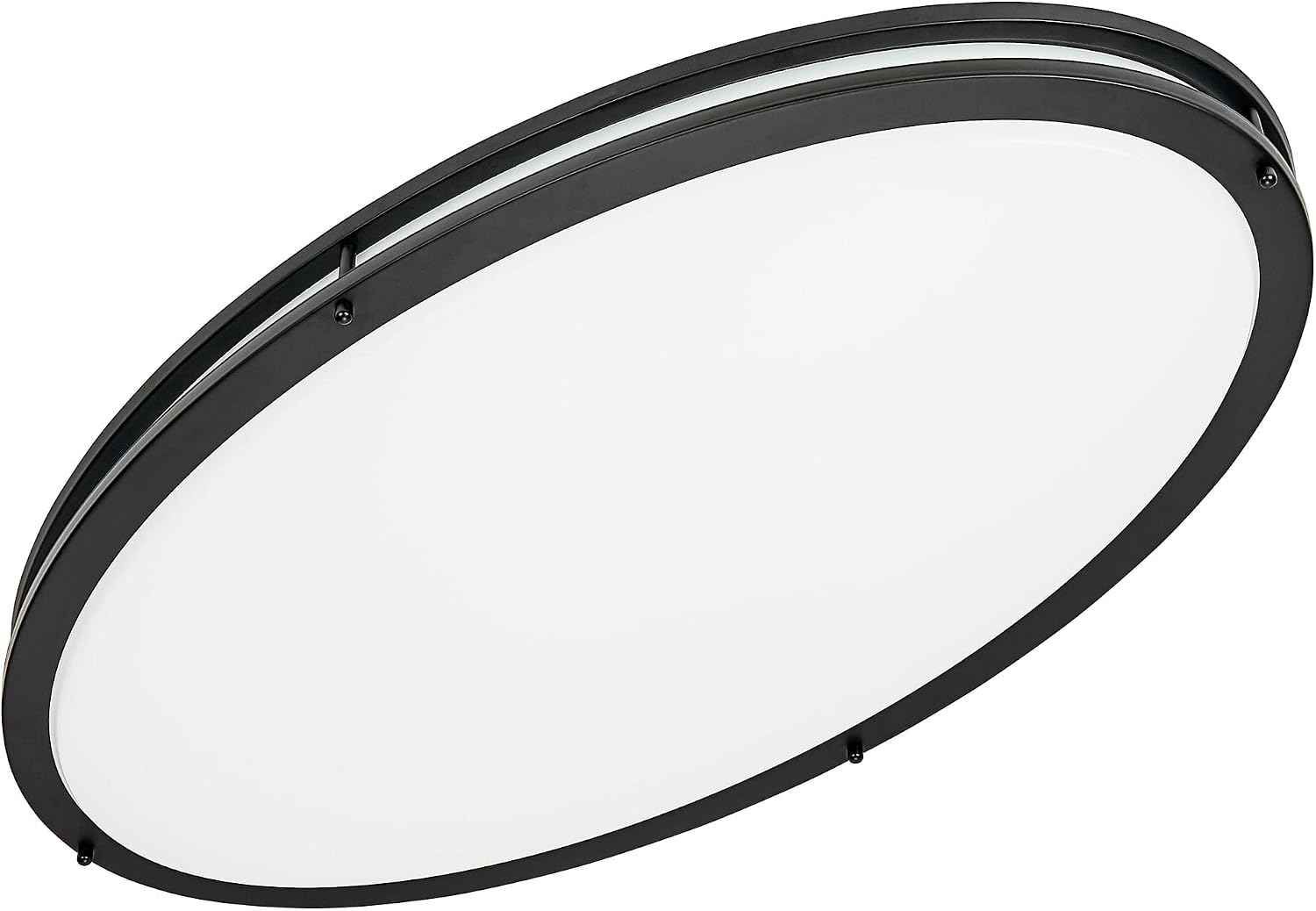 Design House 32 Inch Owens Integrated LED Indoor Ceiling Light, Dimmable, Matte Black – Design House, 588863-BLK