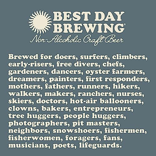 Best Day Brewing Hazy Ipa Non-Alcoholic Craft Beer thumb #4