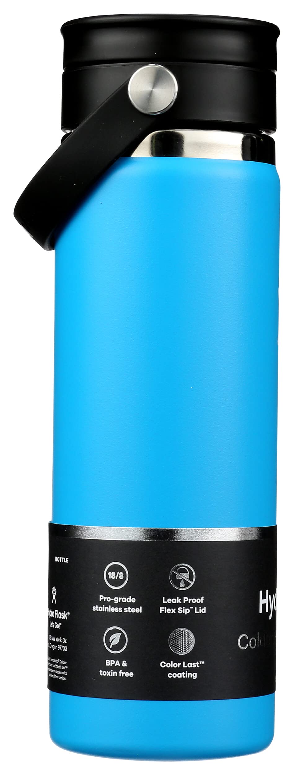 Amazon.com: Hydro Flask 20 oz Wide Mouth Bottle with Flex Sip Lid
