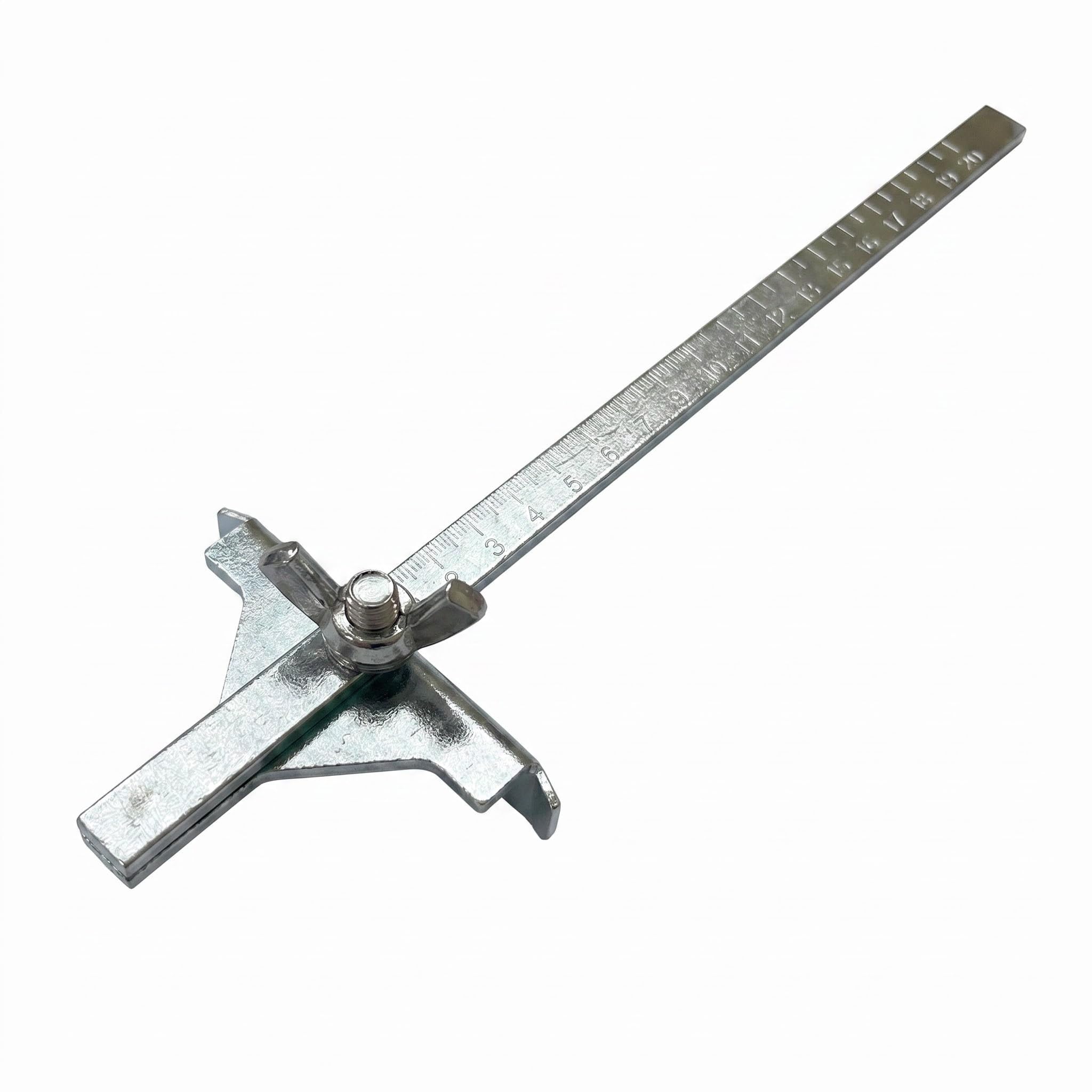 SINJAETRQ Universal Circular Saw Guide Rail with Scale, Sturdy Metal Alignment Edge Guide for Straight Accurate Cuts, Replacement Saw Guide for Woodworking and DIY Projects
