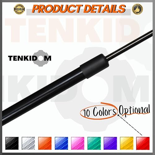 Miniatura 3 de Puntales de capó delantero compatibles con Toyota Supra JZA80 1993-2002 Soporte de elevación de choque para capó, amortiguadores de gas, kit de