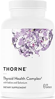 THORNE Thyrocsin - Thyroid Cofactors for Thyroid Function Support - 120 Capsules