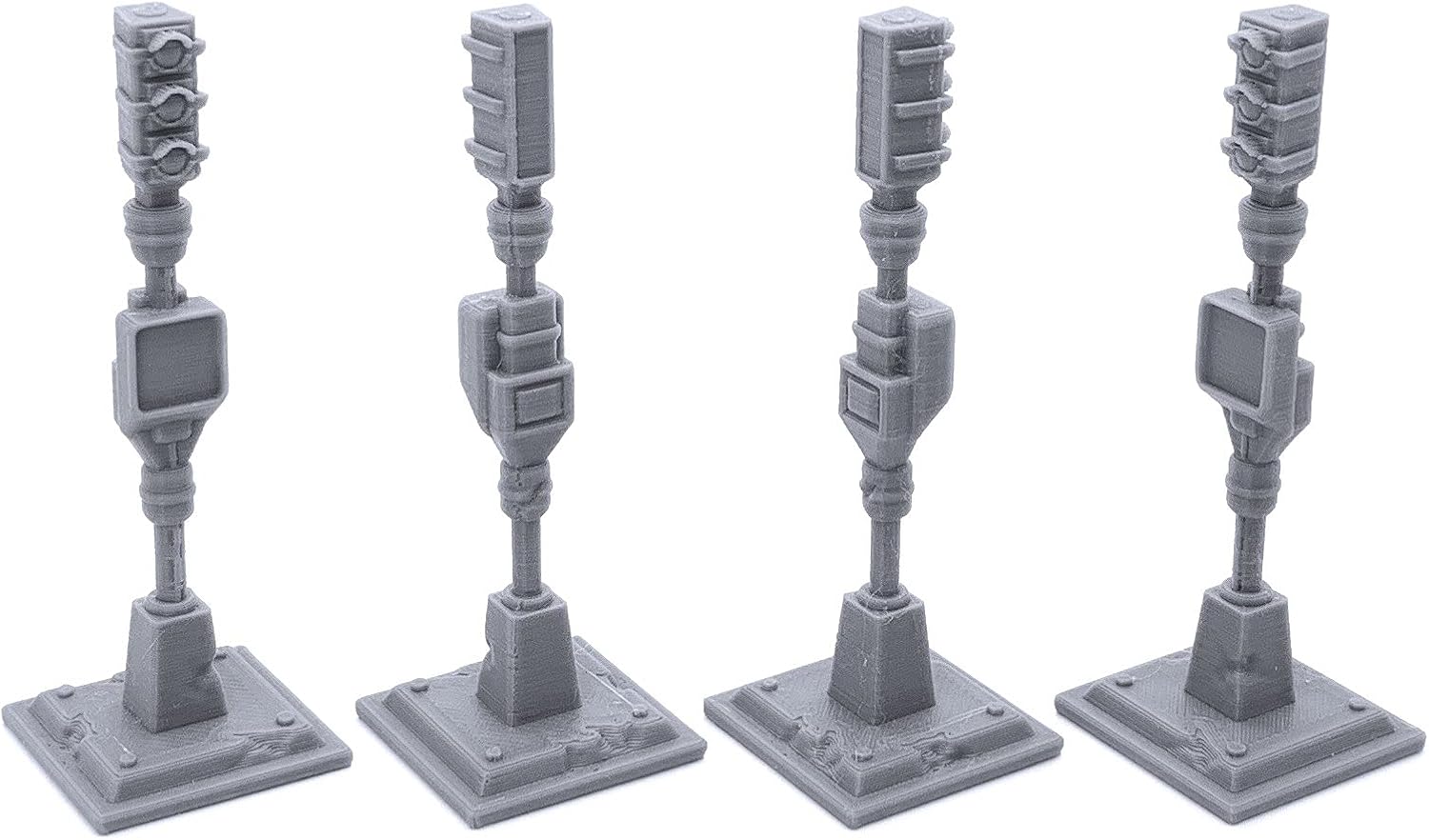 EnderToys Metro City Set, 3D Printed Tabletop RPG Scenery and Wargame Terrain for 40mm Miniatures