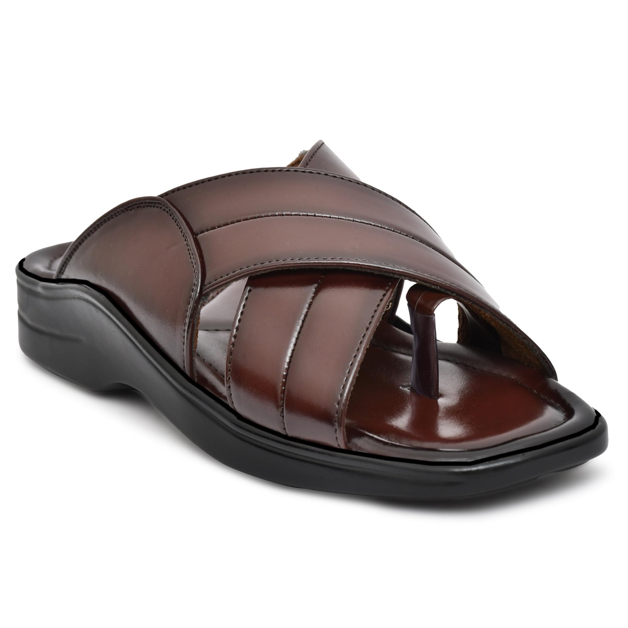 Synthetic Leather Sandal Lightweight and Comfortable Footwear for Article No. J-550