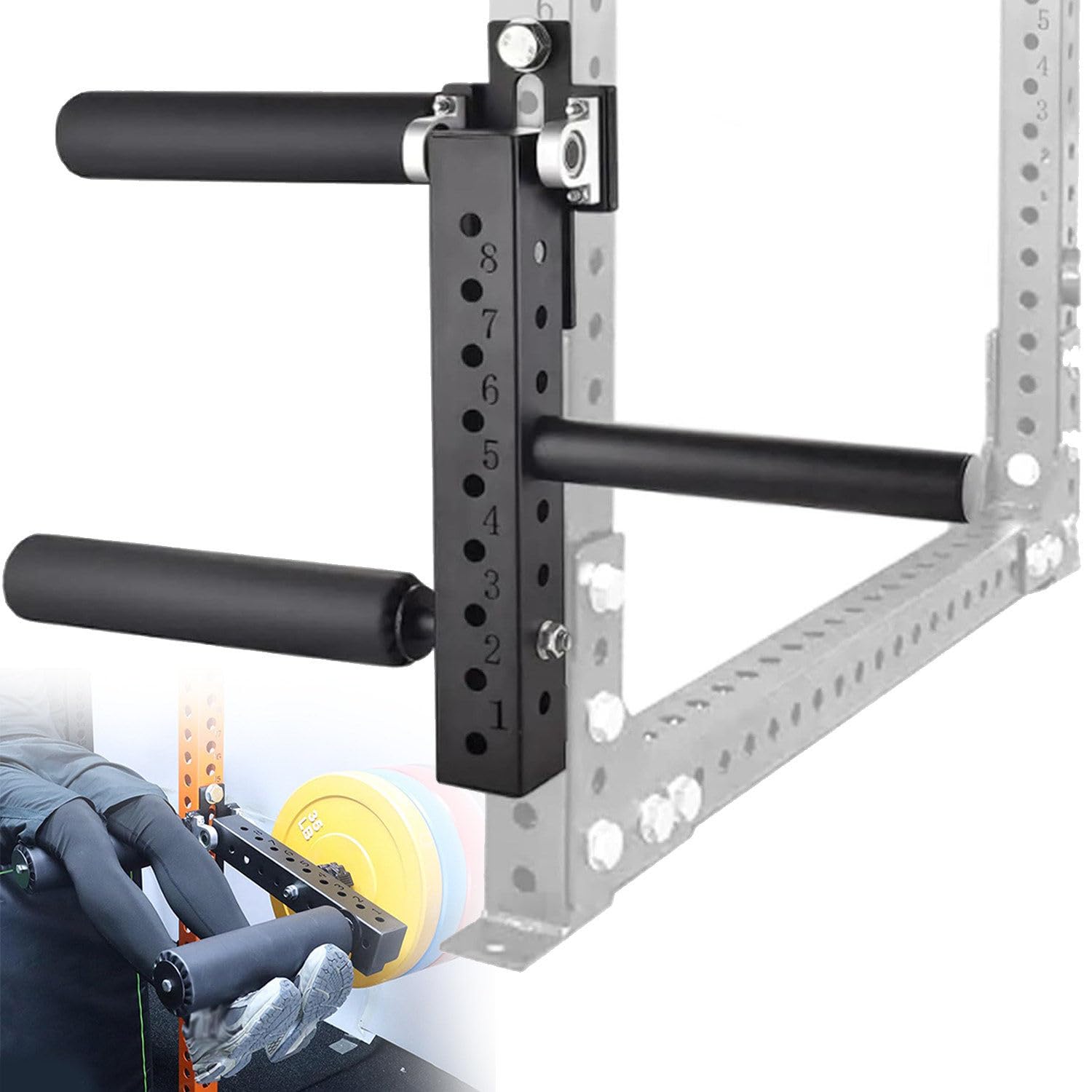 Extension de jambe réglable pour support squat de 16 à 25 mm - 8