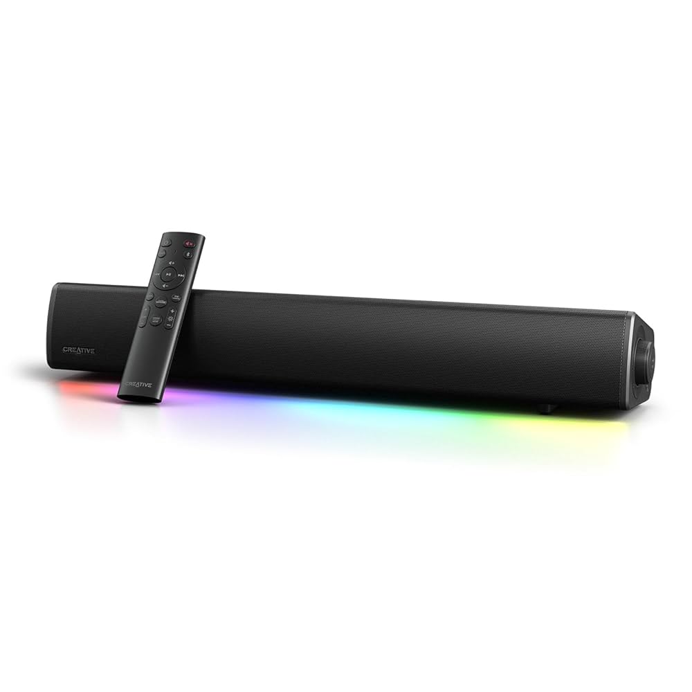 Creative Sound Blaster GS5 サウンドバー Amazon.com: Sound Blaster GS5 RGB Gaming Soundbar with