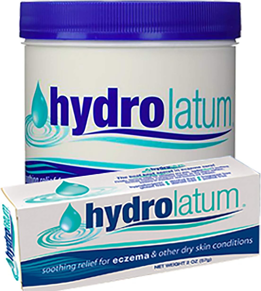 Hydrated Petrolatum Cream for Dry Skin Eczema - 2 oz by Hydrolatum