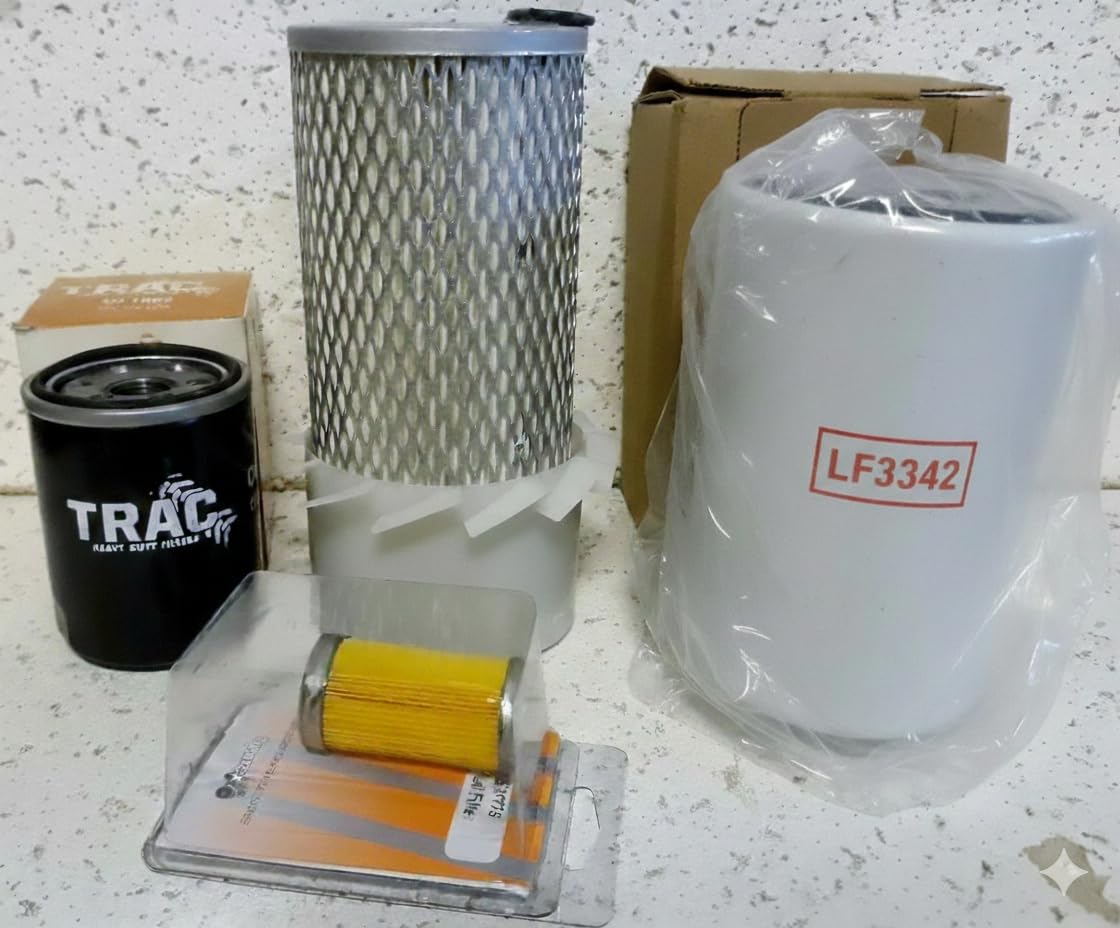 Filter Service Kit Compatible with Ford New Holland Tractor 1120 1220 1215