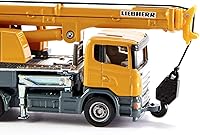 Vista 4 de Siku 1859, Camión Grúa Telescópica, 1:87, Metal/Plástico, Amarillo, Brazo de extensión telescópica