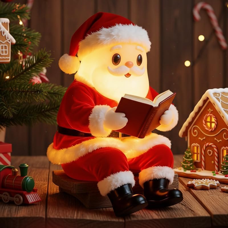 fupcap Weihnachten Deko Nachttischlampe, 2026 Neu Süß Akku LED...