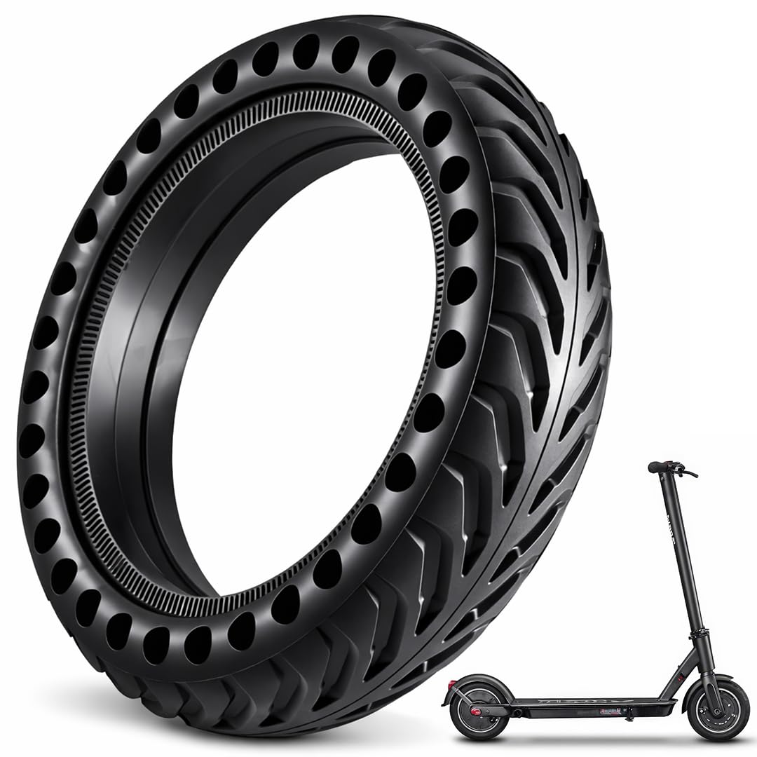 unycos - Rueda para Patinete Eléctrico【8,5 Pulgadas】Neumático de Reemplazo, Repuesto Antipinchazos de Scooter sin Cámara de Aire para Monopatín Xiaomi M365/M365 Pro/M365 Pro2 (Negro)