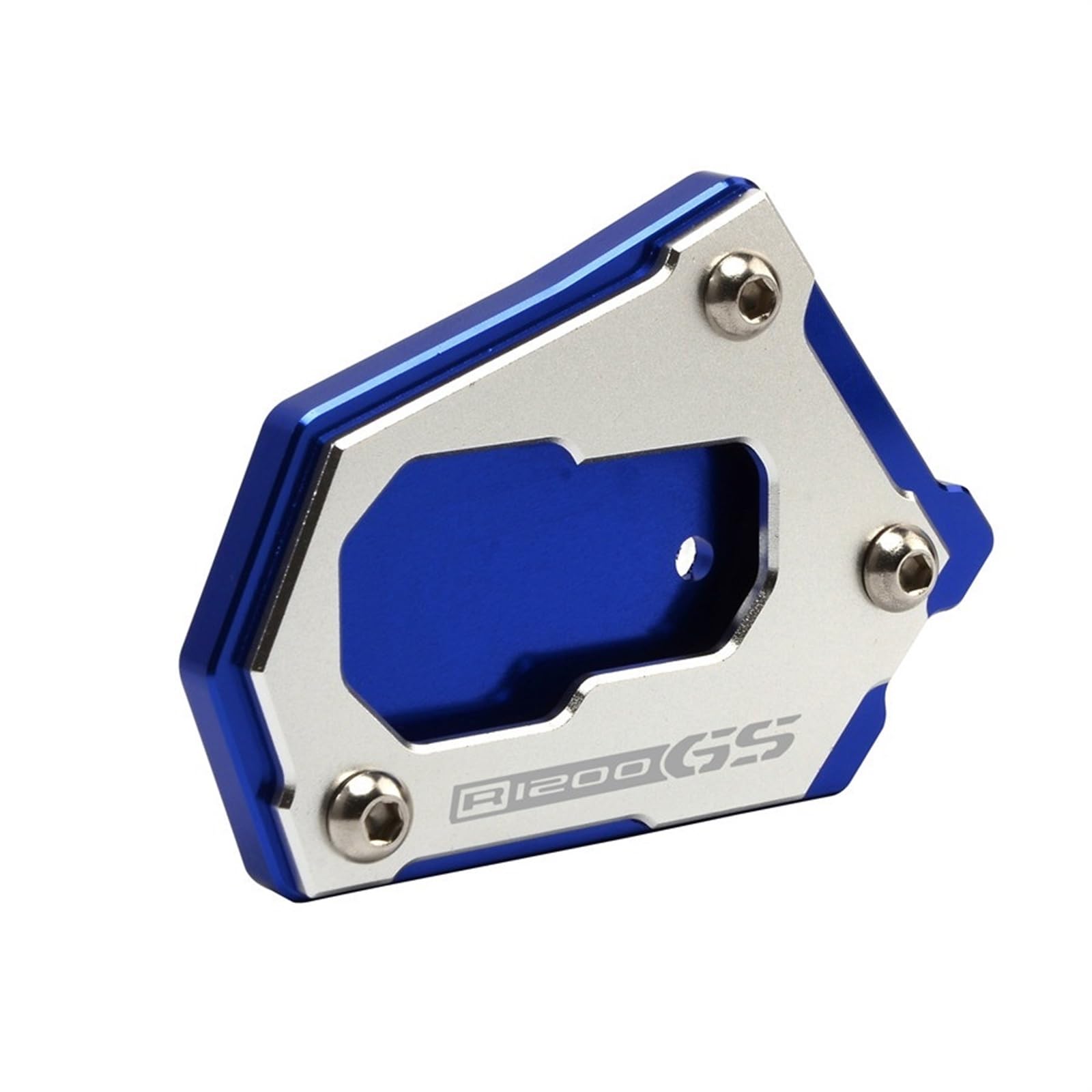 Piastra Allargatrice Per Cavalletto Laterale Moto In Alluminio CNC Per BMW R1200GS Adventure (Titanio)