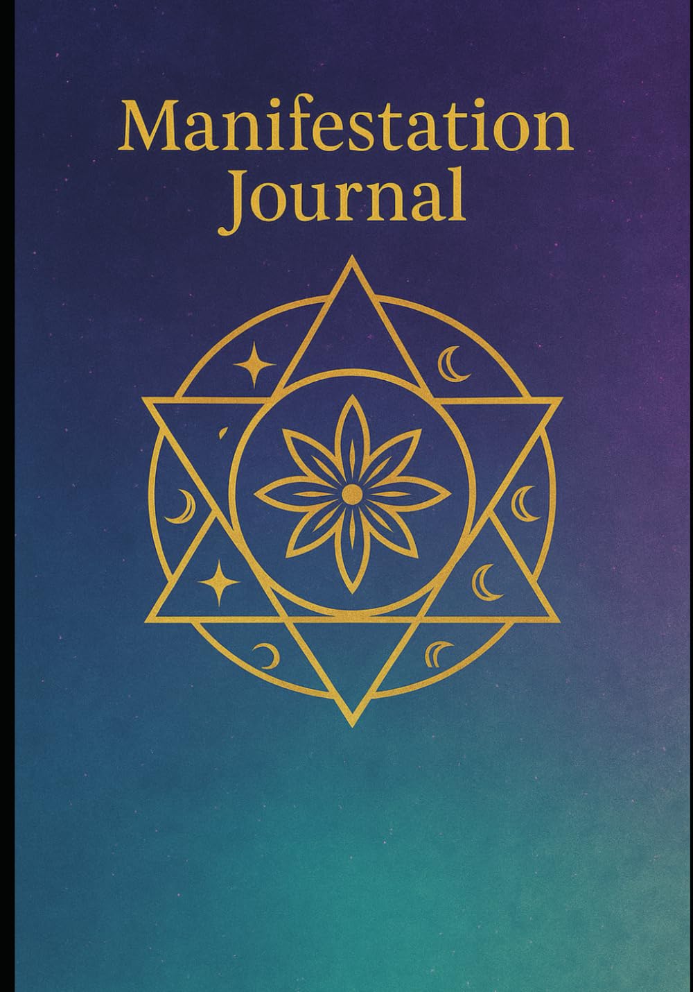 Manifestation Journal couverture rigide mystique et papier premium 120g