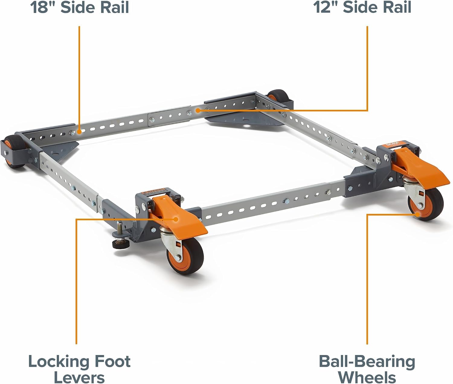 BORA PM-2500 Mobile Base - Move Your Table Saw! -2