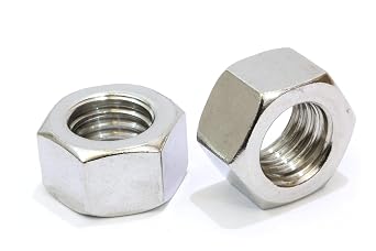 Bolt Dropper 5/16"-18 Stainless Hex Nut 100 Pack, by Bolt Dropper, 304 18-8 Stainless Steel Nuts