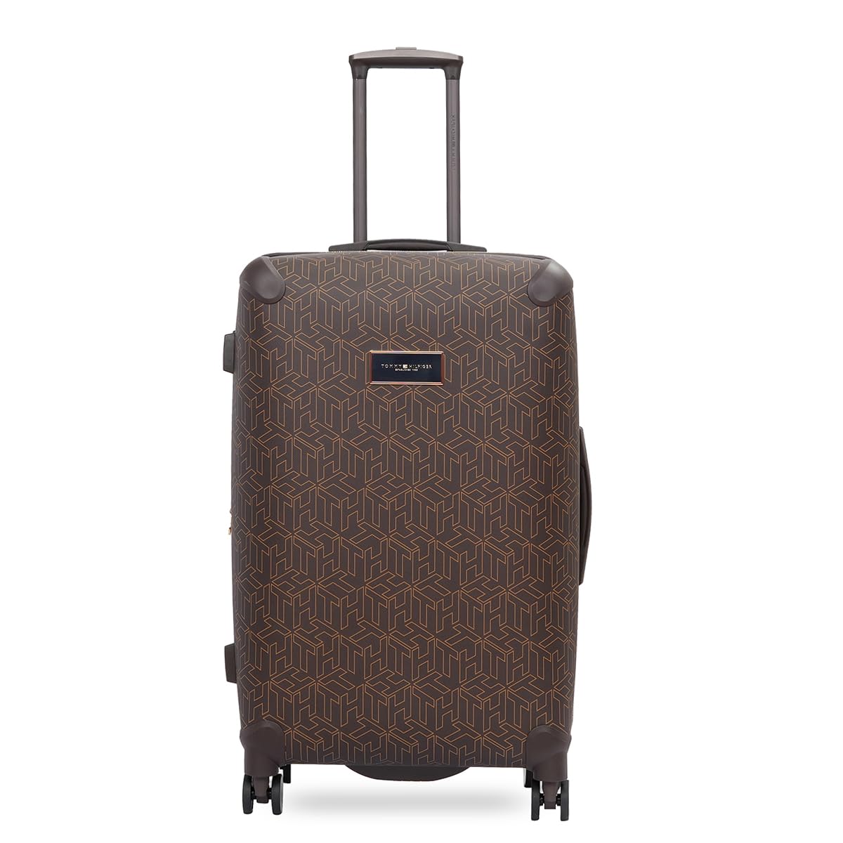 Jazz Large Soft Luggage - Brown |Check-in Trolley Bag with TSA Lock | 360° Spinner Double Wheels | Telescopic Handle | Expandable | Polyester Shell Suitcase | 115L Capacity | 78cm-image-18