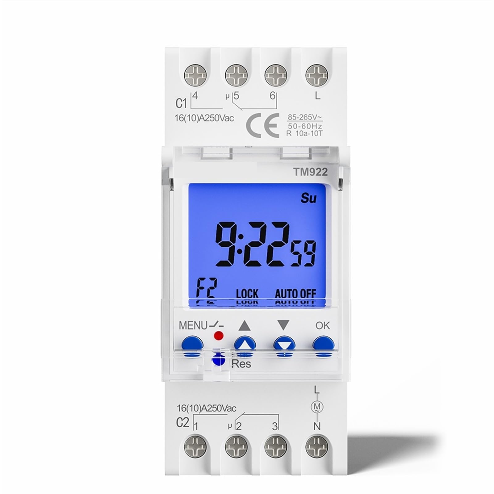 GI AY-5-1231 Programmierbare Zeitschaltuhr 24h Ein/Aus – Wiederholbar & Flexibel