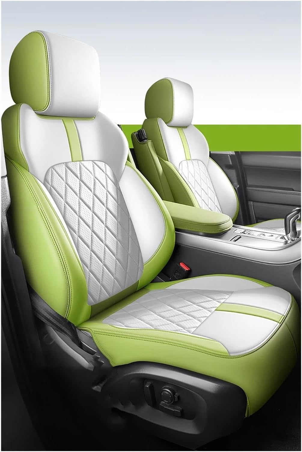 Seat Protector Leather Car Seat Covers For Jeep For Compass For Patriot For Grand For Cherokee Wk2 For Renegade Luxury Interior Accessories Car Seat Cover(5Pcs-Green)