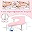Manicure Arm Rest for Nails Tech: U-shaped Adjustable Nail Armrest - Pink PU Leather Hand Stand Rest for Manicurists