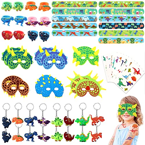 Joechie 64 Pezzi Dinosauro Festa Giocattolo, Kit per Bomboniere -...