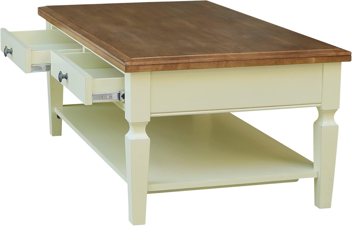 IC INTERNATIONAL CONCEPTS Vista Solid Wood Coffee Table