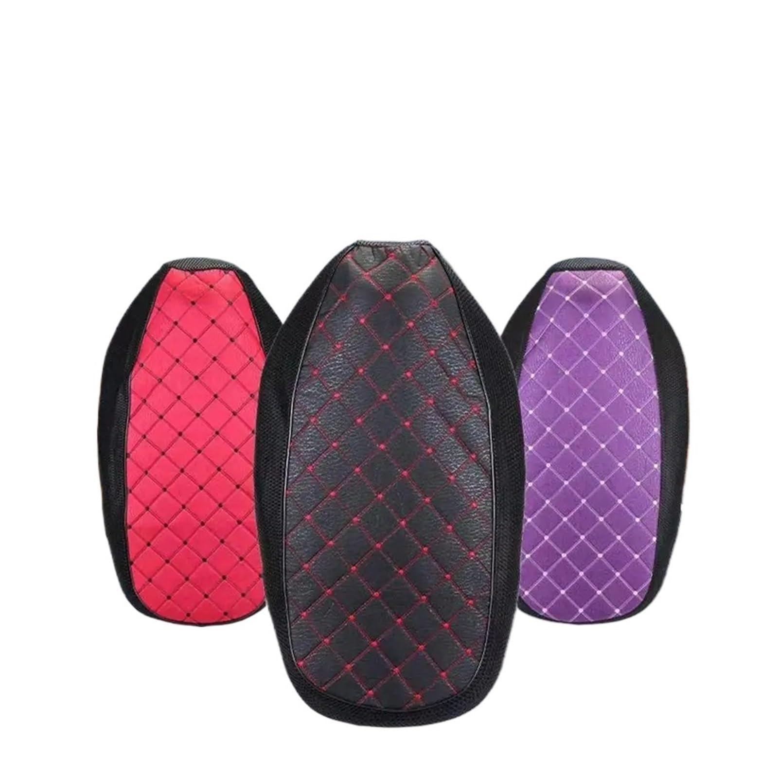 Cuscino per sella moto Fodera per cuscino per moto per sedile Per Rete 3D impermeabile per protezione protettiva Pelle traspirante per scooter(Nero)