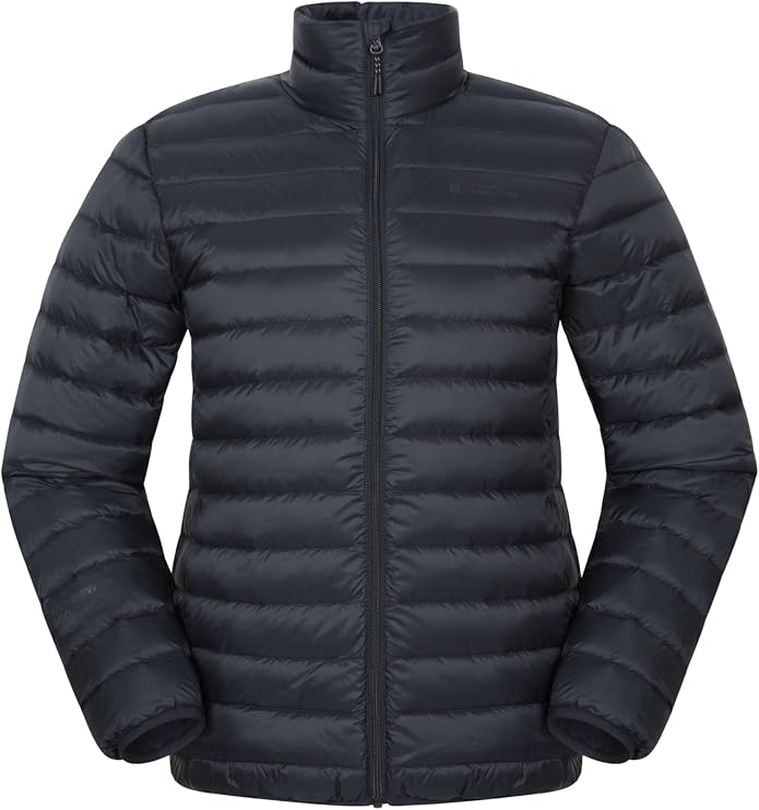 Mountain Warehouse Featherweight Mens Down Jacket - Raincoat Jet Black XX-Large