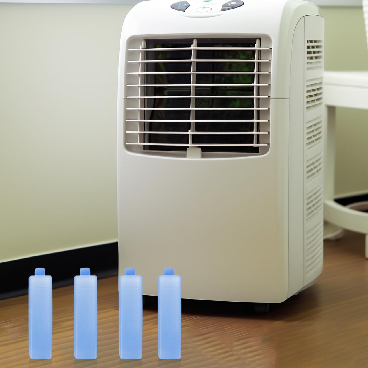 Homoyoyo Reusable Ice Pack 4 Pack Freezer Packs for Cooler Ice Blocks for Cooler Ice Pack for Lunch Boxes Blue - Image 8