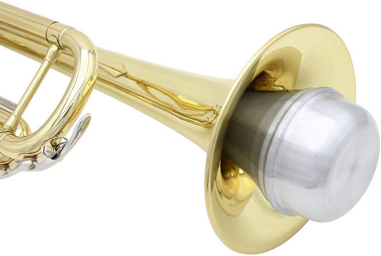Trumpet Straight Mute,HoFire Lightweight Aluminum Practice Trumpet Mute Silencer : Musical Instruments