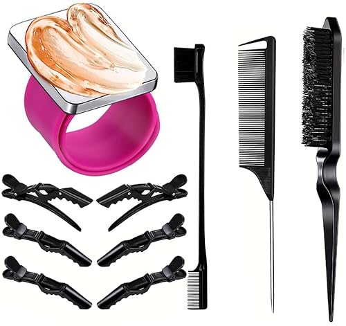 Magnetic Wristband for Hair Stylist, 10 Pieces Hair Braiding Tool