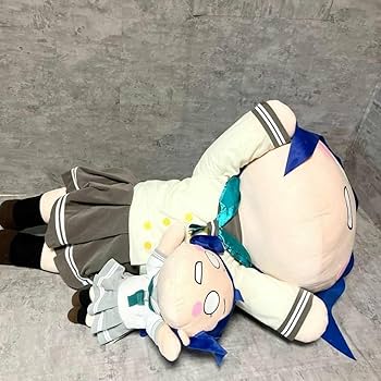 テラジャンボ寝そべりぬいぐるみ Aqours 松浦果南 ラブライブ！サンシャイン!!】テラジャンボ寝そべりぬいぐるみ
