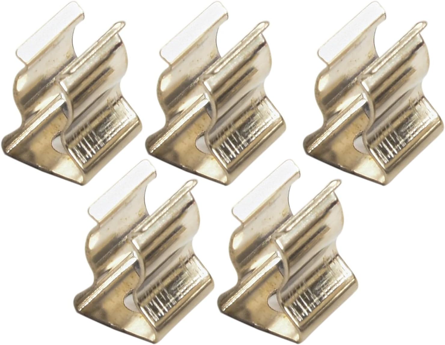 10 X Tool Spring Terry Clips Narrow Base For Storing And Organizing Tools And Cleaning Equipment In Garage Shed Patio Cabinets(6mm)