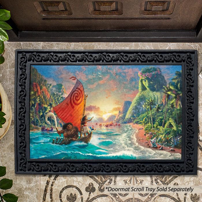 Amazon.com: Flagology.com, Thomas Kinkade Disney Moana Doormat