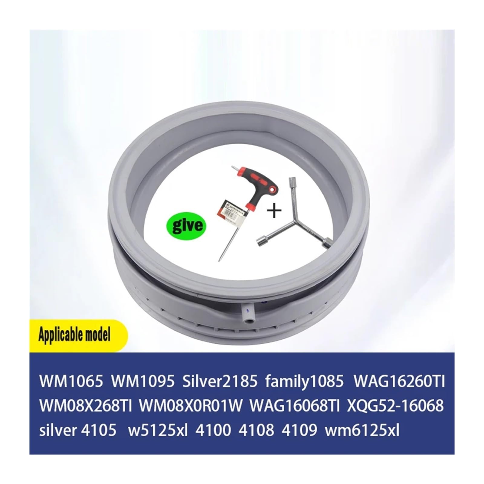Compatible Con Siemens, Compatible Con Bosch, Sello De Goma For Puerta De Lavadora, Reemplazo De Accesorios IQ300IQ500