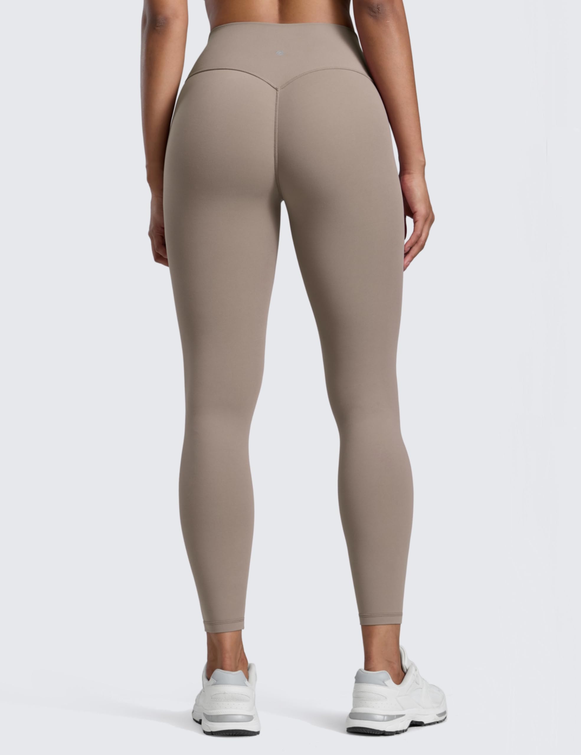 CRZ YOGA Mujeres Butterlift Levantamiento Glúteos Leggings 64/71cm - Sin Costura Frontal Pantalones Yoga Talle Alto