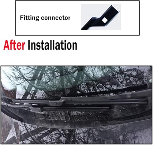 Miniatura 2 de Juego de limpiaparabrisas delantero y trasero de 30 + 30 + 12 pulgadas, compatible con Citroen C4 Grand Picasso 2 2013-2022