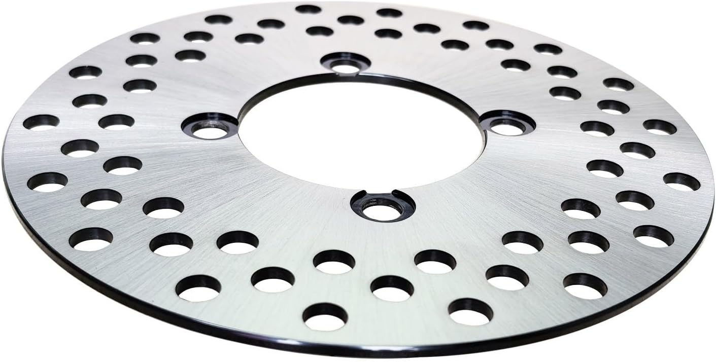 Front Brake Rotor Disc Compatible with Yamaha Rhino 450 YXR45F 2006-2009 Rhino 660 YXR66F 2004-2007 Rhino 700 YXR700 F 2008-2013 OEM # 5B4-F582T-00-00 5UG-F582T-00-00
