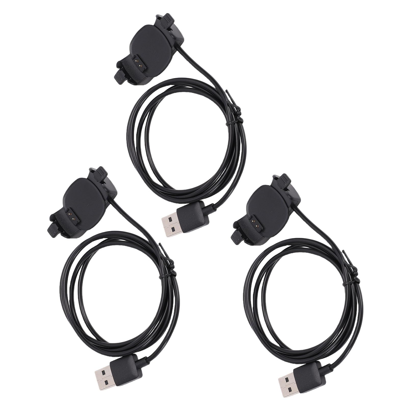 Smartwatch-Ladegerät Kompatibel mit Plus, USB-A-Magnetladekabel 3,3 Fuß, Sicheres Schnelllade-Ersatzkabel mit Smart Chip (3PCS)