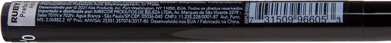 Intense 24H Delineador Caneta Preta Blackout, Rk By Kiss