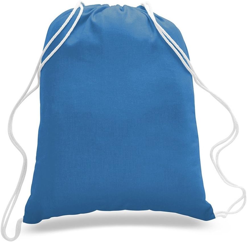 ToteBagFactory Promotional Priced Cotton Drawstring Bags Backpacks Art Craft
