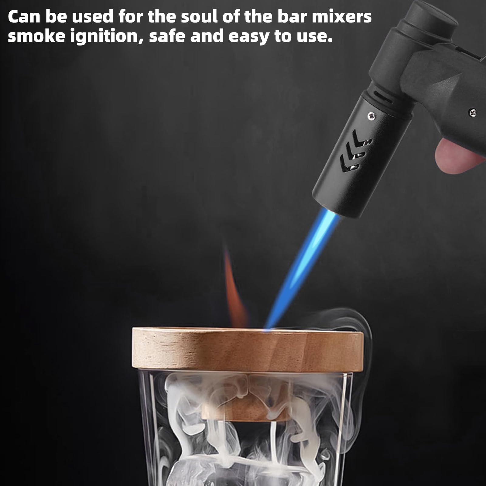 Lot De 2 Chalumeaux De Cuisine Rechargeables - Flamme Réglable Jusqu'à 1300°C, Pour Crème Brûlée, Barbecue