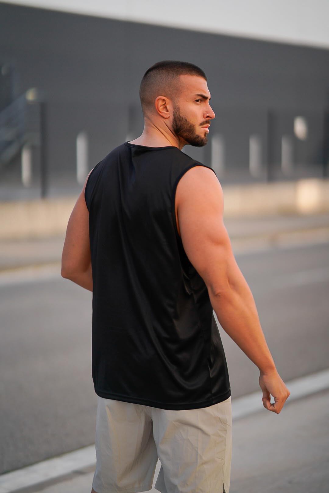 COOFANDY GMY Lot de 2/3 débardeurs pour homme sans manches T-shirt de musculation à séchage rapide Maillot de corps fonctionnel T-shirt de course T-shirt de sport