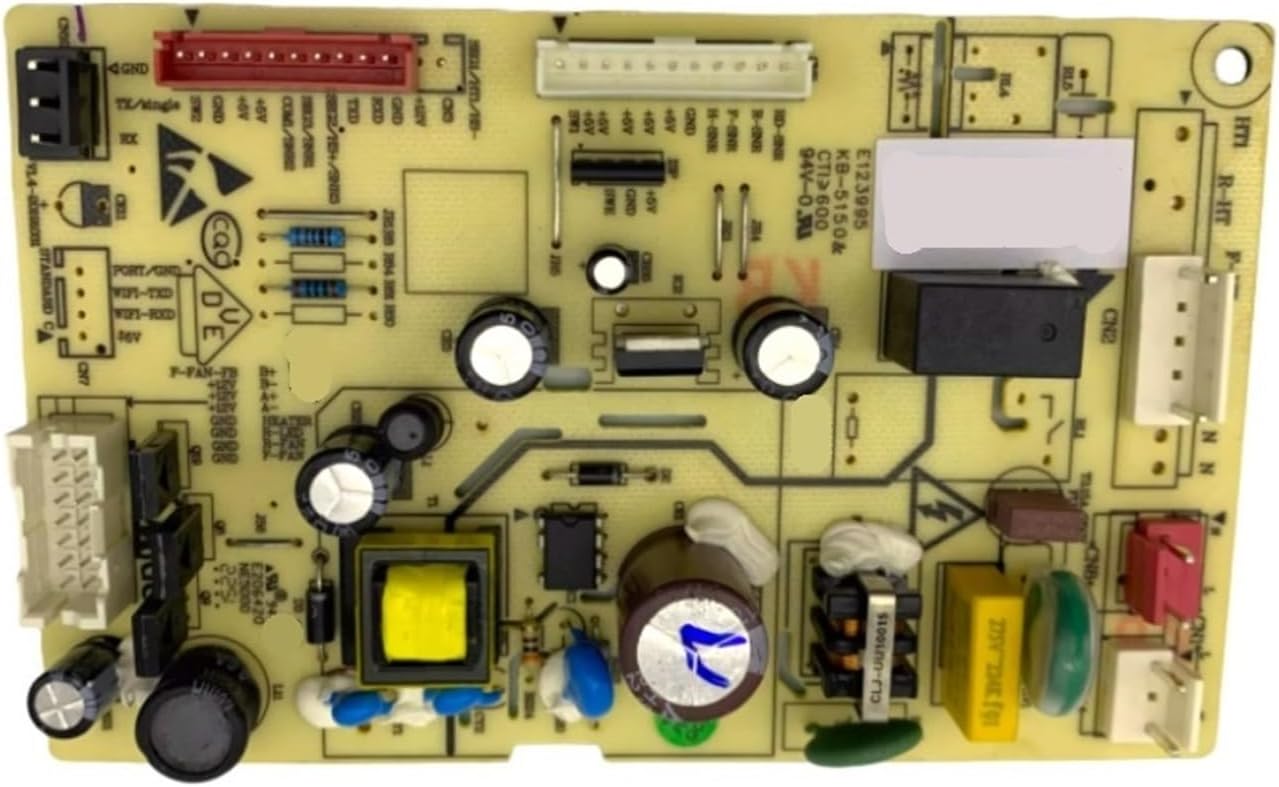 Refrigerator Computer Board,Compatible for Midea，CE-BCD360WE 17131000013566 Motherboard GR-RT480WE Accessories